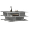 Betongrauer Couchtisch Petroniela 70x70x29cm (Spanplatte)