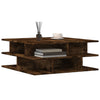 Couchtisch Petroniela aus Räuchereiche 70x70x29cm (Holz)