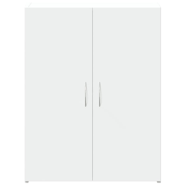 Archivschrank Flora weiß 60x32x77,5cm (Holz)