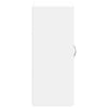 Archivschrank Flora weiß 60x32x77,5cm (Holz)