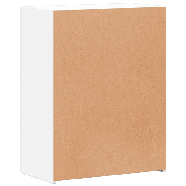 Archivschrank Flora weiß 60x32x77,5cm (Holz)