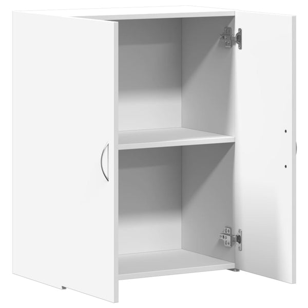 Archivschrank Flora weiß 60x32x77,5cm (Holz)