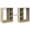 Kleiderschrank Sonoma-Eiche Voisan 77x48x102cm (Spanplatte)