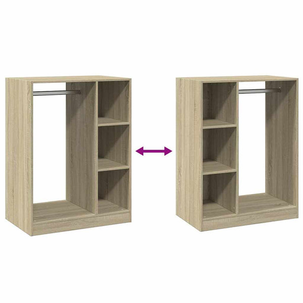 Kleiderschrank Sonoma-Eiche Voisan 77x48x102cm (Spanplatte)