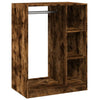 Kleiderschrank Voisan aus geräucherter Eiche 77x48x102cm (Spanplatte)