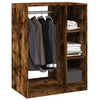 Kleiderschrank Voisan aus geräucherter Eiche 77x48x102cm (Spanplatte)