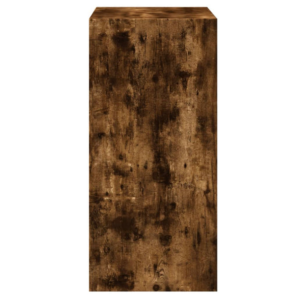 Kleiderschrank Voisan aus geräucherter Eiche 77x48x102cm (Spanplatte)