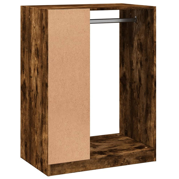 Kleiderschrank Voisan aus geräucherter Eiche 77x48x102cm (Spanplatte)