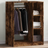 Kleiderschrank Voisan aus geräucherter Eiche 77x48x102cm (Spanplatte)