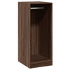 Grauer Kleiderschrank 48x41x102cm Voisan (Spanplatte)
