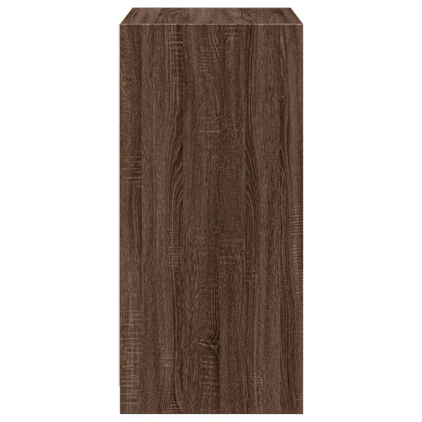 Grauer Kleiderschrank 48x41x102cm Voisan (Spanplatte)