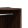 Grauer Kleiderschrank 48x41x102cm Voisan (Spanplatte)