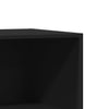 Schwarzer Kleiderschrank Voisan 77x48x102cm (Spanplatte)