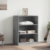 Kleiderschrank Voisan, betongrau, 77x48x102 cm (Spanplatte)