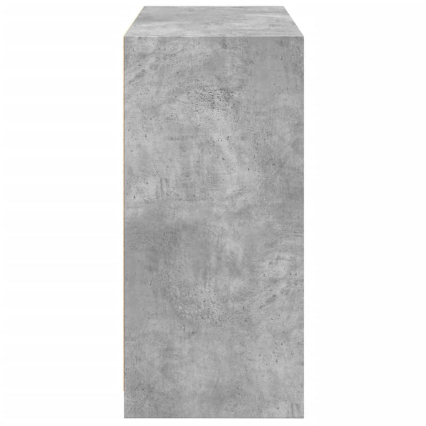 Kleiderschrank Voisan, betongrau, 77x48x102 cm (Spanplatte)