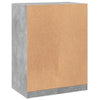 Kleiderschrank Voisan, betongrau, 77x48x102 cm (Spanplatte)