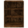 Voisan Kleiderschrank, Eiche Rauchfarbe, 77x48x102cm (Spanplatte)