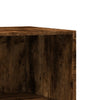 Voisan Kleiderschrank, Eiche Rauchfarbe, 77x48x102cm (Spanplatte)