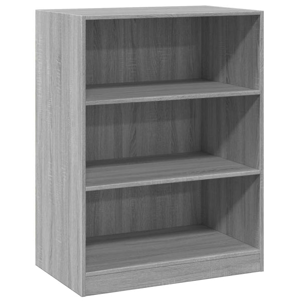 Grauer Kleiderschrank Voisan 77x48x102cm (Spanplatte)
