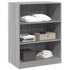 Grauer Kleiderschrank Voisan 77x48x102cm (Spanplatte)