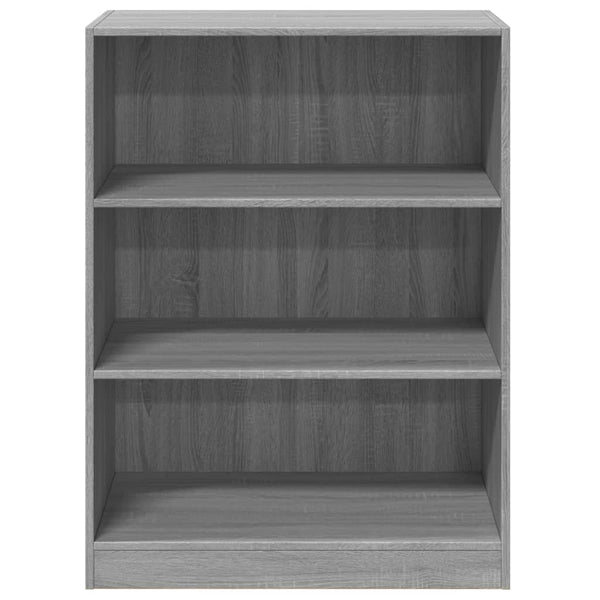 Grauer Kleiderschrank Voisan 77x48x102cm (Spanplatte)