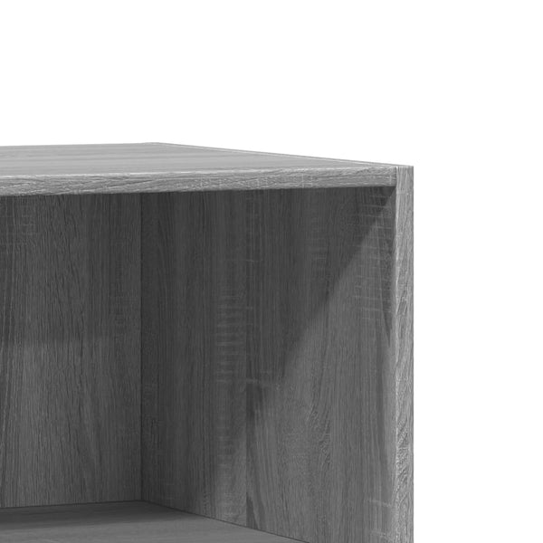 Grauer Kleiderschrank Voisan 77x48x102cm (Spanplatte)