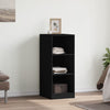 Schwarzer Kleiderschrank Voisan 48x41x102cm (Spanplatte)