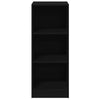 Schwarzer Kleiderschrank Voisan 48x41x102cm (Spanplatte)