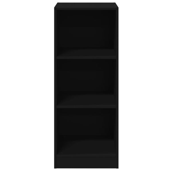 Schwarzer Kleiderschrank Voisan 48x41x102cm (Spanplatte)