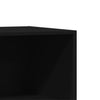 Schwarzer Kleiderschrank Voisan 48x41x102cm (Spanplatte)