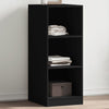 Schwarzer Kleiderschrank Voisan 48x41x102cm (Spanplatte)
