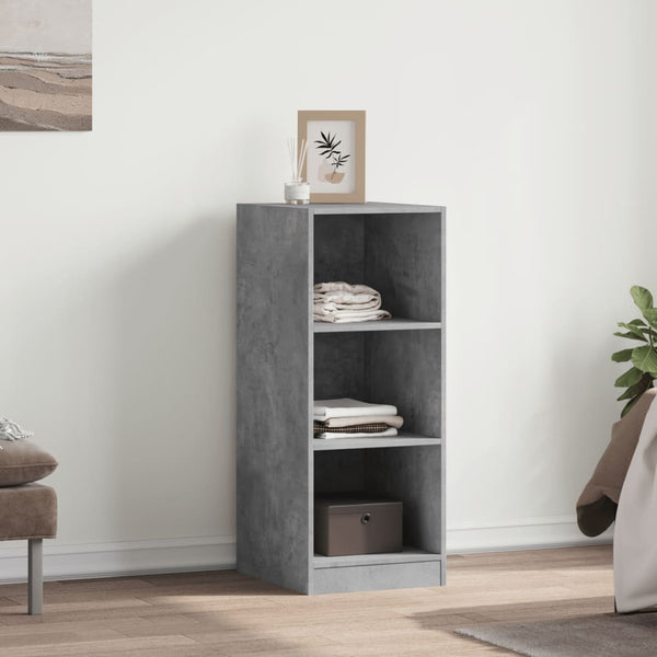 Kleiderschrank Voisan, betongrau, 48x41x102 cm (Spanplatte)