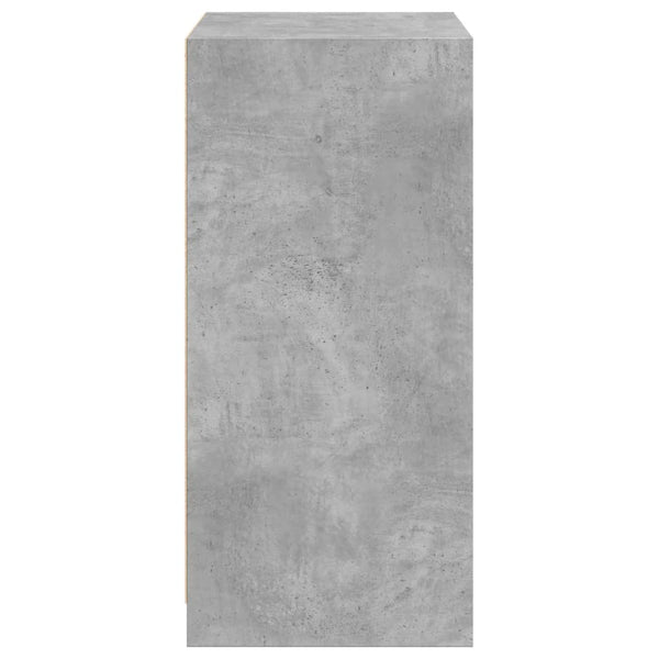 Kleiderschrank Voisan, betongrau, 48x41x102 cm (Spanplatte)