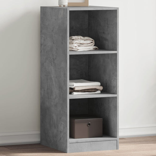 Kleiderschrank Voisan, betongrau, 48x41x102 cm (Spanplatte)