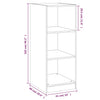 Kleiderschrank Savutammi 48x41x102cm (Spanplatte)