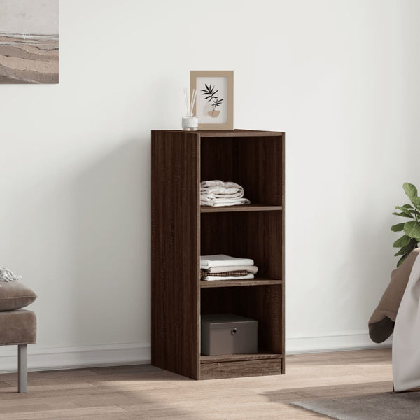 Brauner Eichenschrank Voisan 48x41x102cm (Spanplatte)