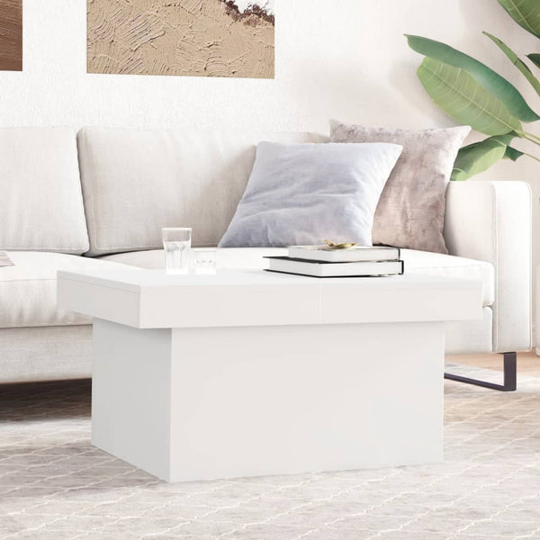 Valkoinen sohvapöytä Brittney 100x55x40cm (puinen)