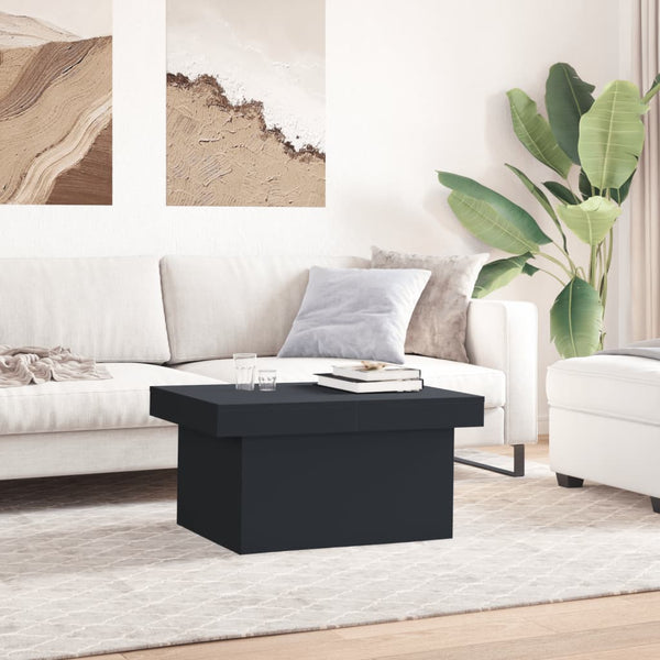 Couchtisch Brittney Schwarz 100x55x40cm (Holz)