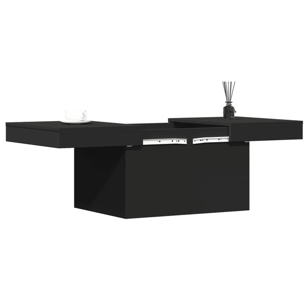 Couchtisch Brittney Schwarz 100x55x40cm (Holz)