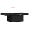 Couchtisch Brittney Schwarz 100x55x40cm (Holz)
