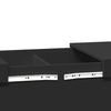 Couchtisch Brittney Schwarz 100x55x40cm (Holz)