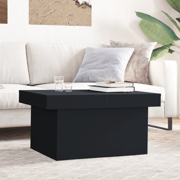 Couchtisch Brittney Schwarz 100x55x40cm (Holz)