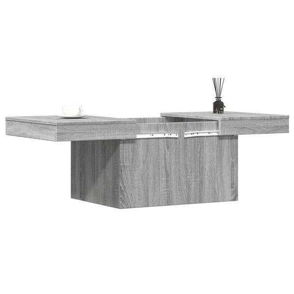 Grauer Couchtisch Brittney 100x55x40cm (Holz)