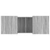Grauer Couchtisch Brittney 100x55x40cm (Holz)