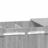 Grauer Couchtisch Brittney 100x55x40cm (Holz)
