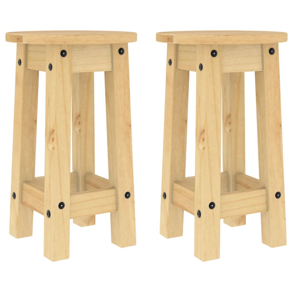 Barhocker Nefchiure (2 Stück Kiefer)