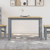 Grauer Esstisch Panama Craciuna 117x60x75cm (Kiefer)