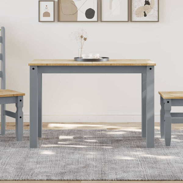 Grauer Esstisch Panama Craciuna 117x60x75cm (Kiefer)