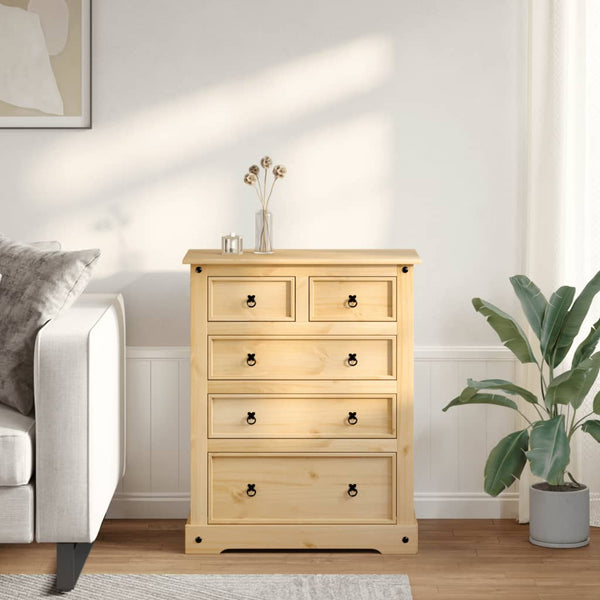 Kommode Corona Misch 92x48x114cm (Kiefer)