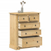 Kommode Corona Misch 92x48x114cm (Kiefer)
